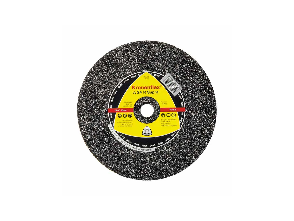 A24R Supra Cut-Off Wheel 4.5" x 3/32" x 7/8" Type 42 Depressed Center