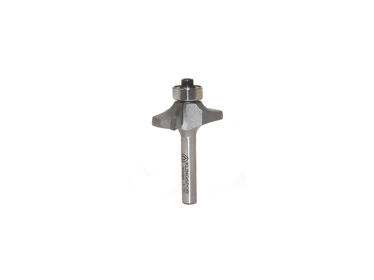 Thumbnail Table Edge Bit 1-3/8LD 3/8CL 1/4" Shank