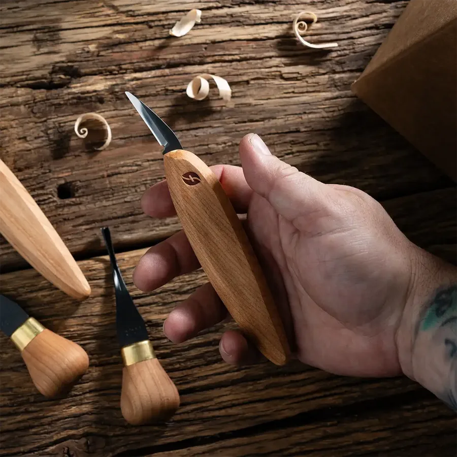 Flexcut KNP600 Premium Beginner Palm & Knife Set